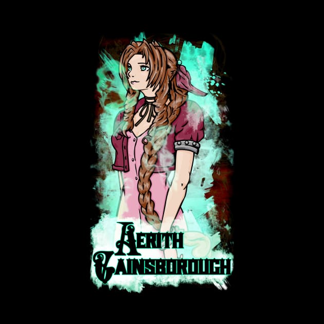 Aerith by Beanzomatic