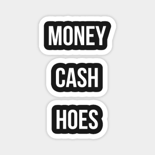 Money Cash Hoes Magnet