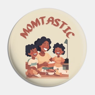 Momtastic, Mothers Day, Grandma Gift Pin