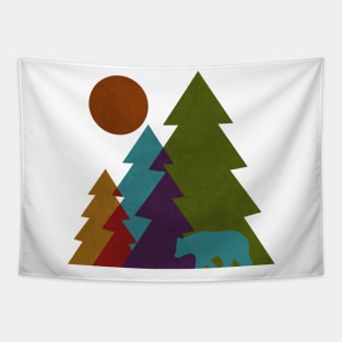 pine trees Tapestry