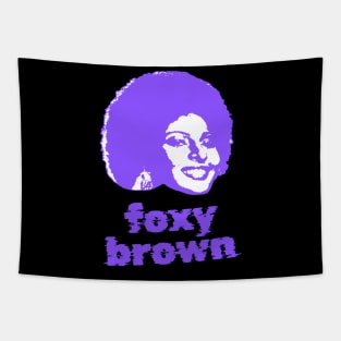 Foxy brown ||| 90s sliced style Tapestry