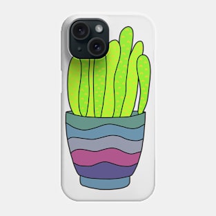 Cute Cactus Design #94: Bright Green Succulents Phone Case