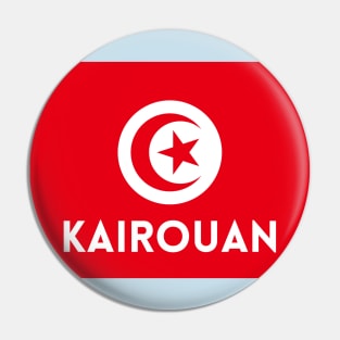 Kairouan City in Tunisian Flag Pin