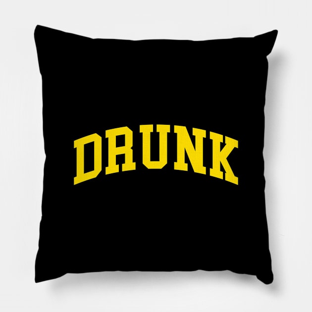 Drunk Pillow by monkeyflip