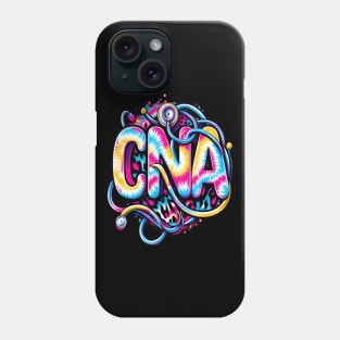 Tie Dye PCA Cute Nurse Day CNA RN Nurse Week Nursing Phone Case