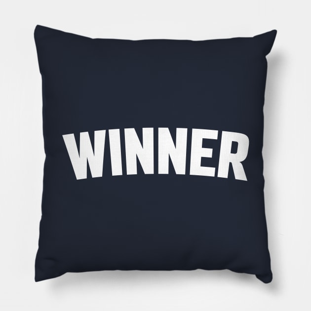 WINNER Pillow by LOS ALAMOS PROJECT T