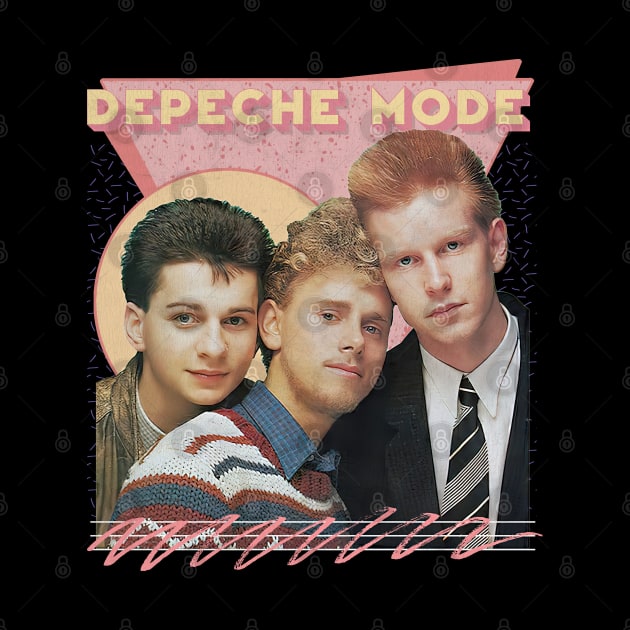 Depeche Mode / 80s Retro Fan Design by DankFutura