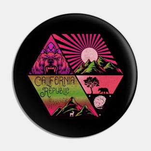 California Republic Pin