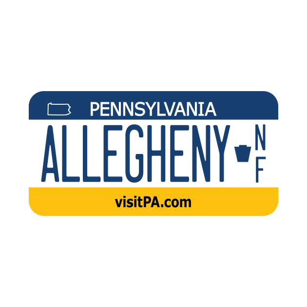 Allegheny National Forest license plate by nylebuss