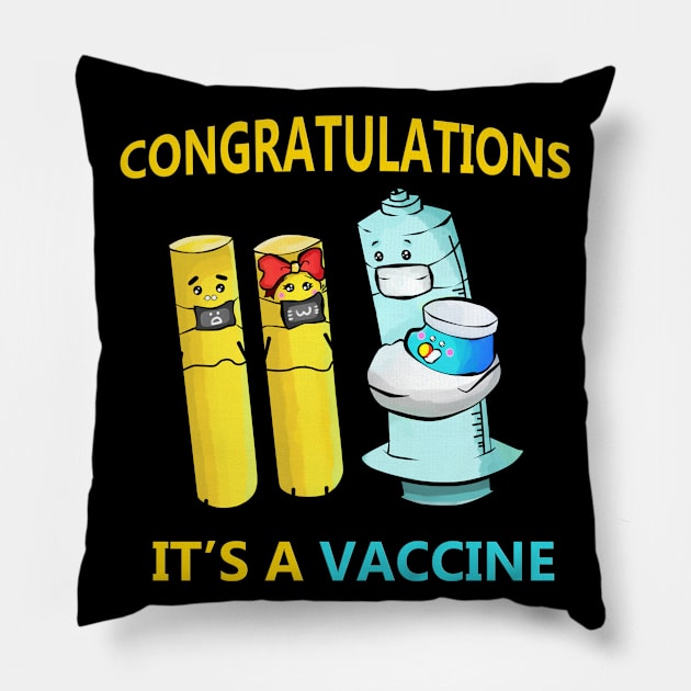 Baby Vaccine Pillow by arteewiss