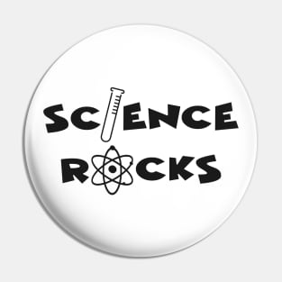 Science Rocks Pin