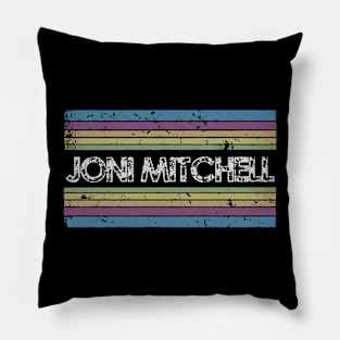 mitchel vintage rainbow Pillow