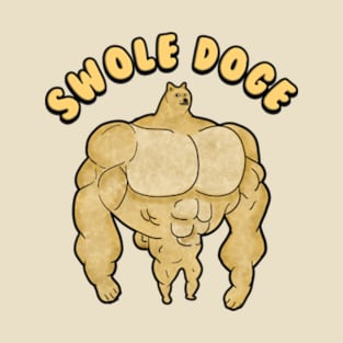 Swole Doge Meme T-Shirt