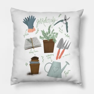 Gardening Lover Starter Pack Pillow
