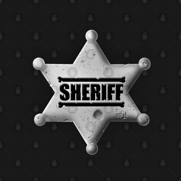 Sheriff's badge_v2 by T-art