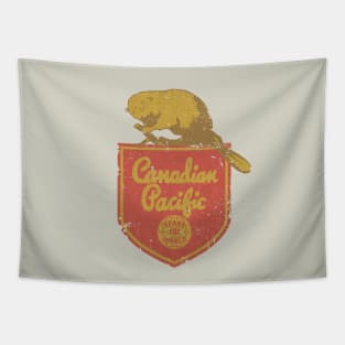 Canadian Pacific Railroad Vintage Tapestry