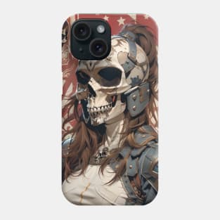 Skull girl Phone Case