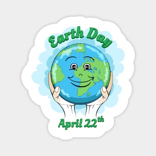 Happy Earth Day 5 Magnet
