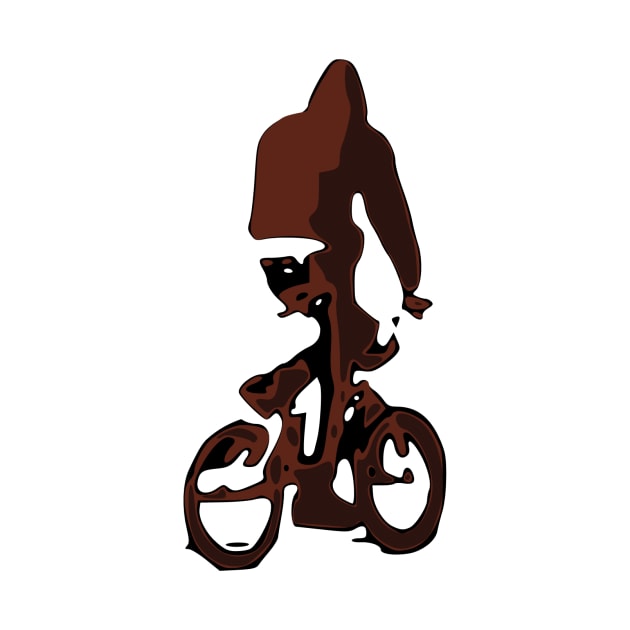 bmx bike silhouette by yukiotanaka