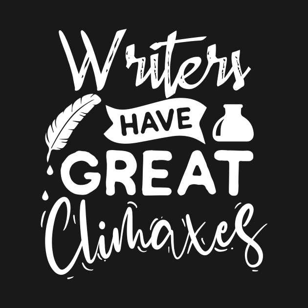 Writers have great climaxes by FashionFuture