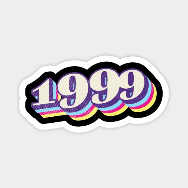 1999 Birthday Year Magnet by Vin Zzep