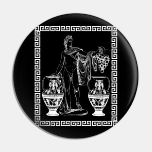 Dionysus.Greek God Pin