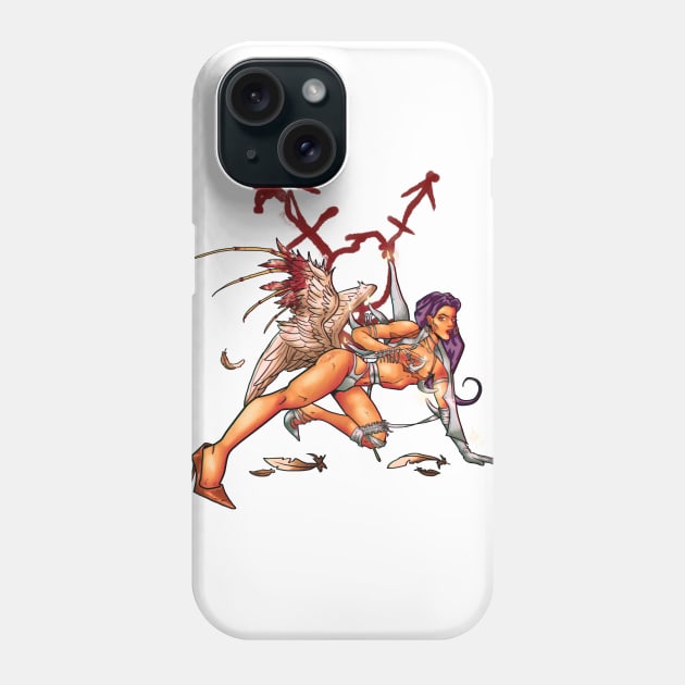 Arca la Aeon flux venezolana Phone Case by Alejandro Os Art