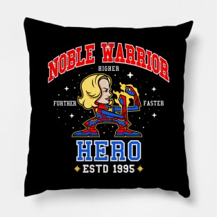 Noble Warrior (Collab with demonigote) Pillow