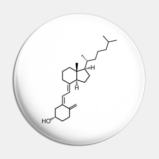 Vitamin D3 Cholecalciferol C27H44O Molecule Pin