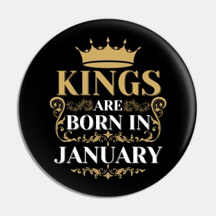 kings are born in january Pin