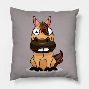 Cute horse lover Pillow