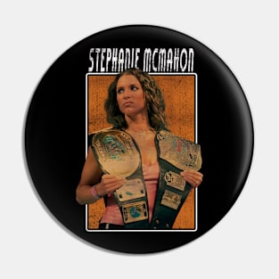 Vintage Wwe Stephanie Mchmahon Pin