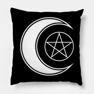 Pentacle Moon Pillow