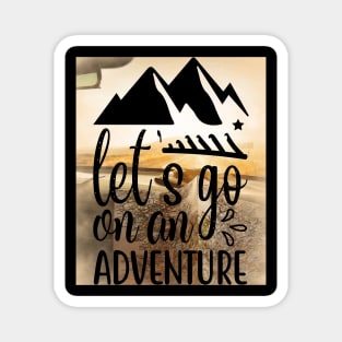 Let's Go on an Adventure # travel Magnet