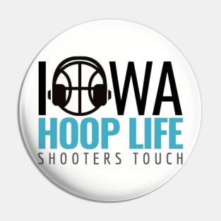 Iowa Hoop Life Pin