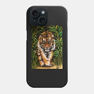 Tiger On The Prowl Phone Case