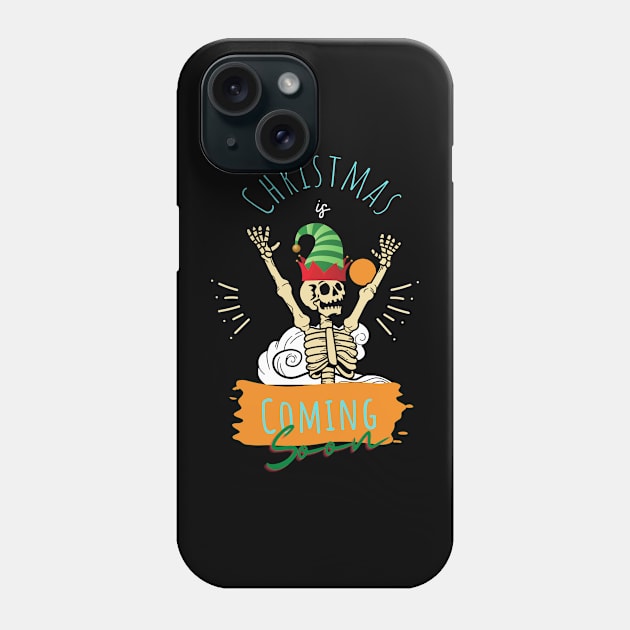 christmas is coming soon Phone Case by iconking1234