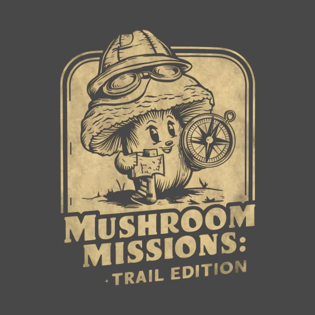 Mushroom Mission, Trail Edition - Mycologist Hiking by Be the First to Wear