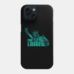 for liberty statue Phone Case