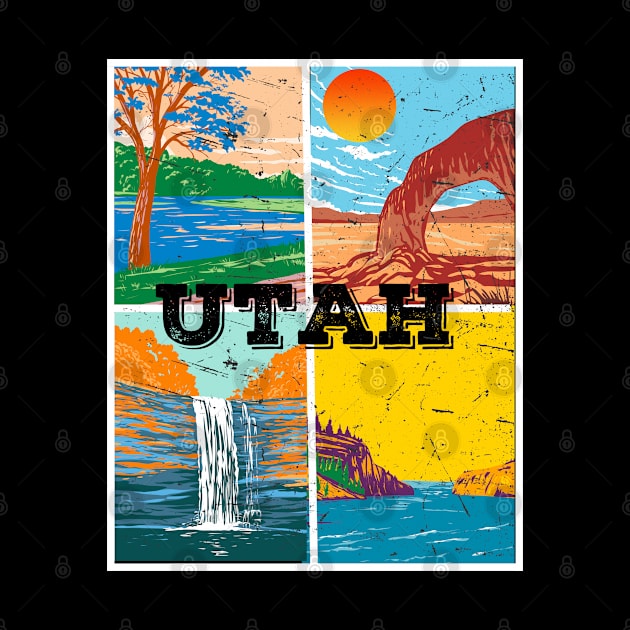 Utah Lover Design by TASKARAINK