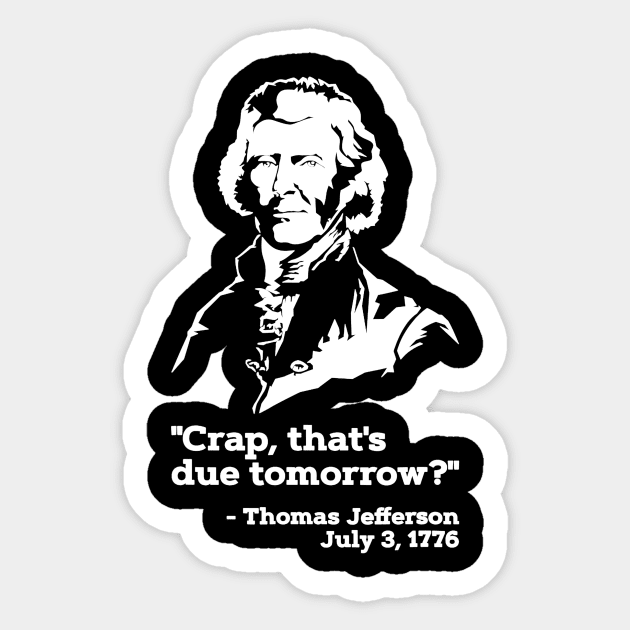 Funny Thomas Jefferson USA History Teacher T-Shirt