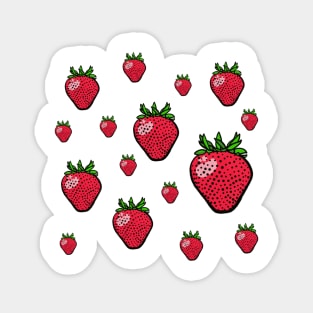 Strawberries Magnet