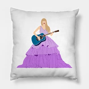 Eras Speak Now Purple Dress Pillow