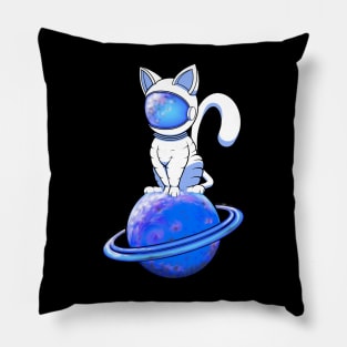 chat astronaute Pillow
