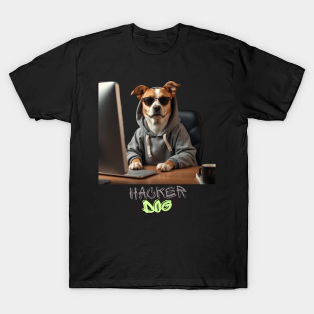 Hacker Dog T-Shirt