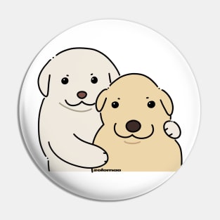 Friendship Dogs Pin