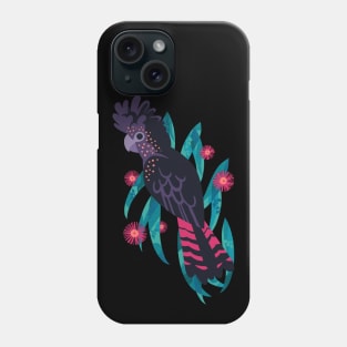 Red-Tailed Black Cockatoo Phone Case