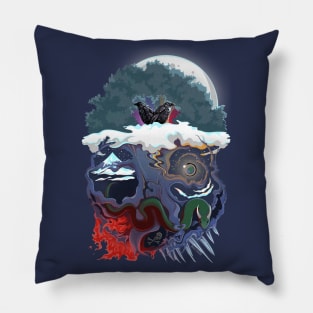 The World Tree Yggdrasil Pillow