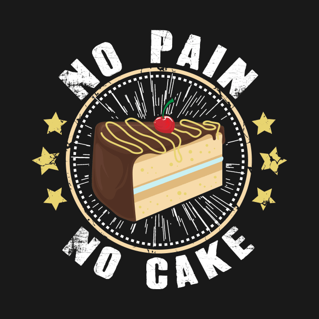 No pain no cake baking by captainmood