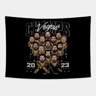 Vegas Hockey Champions 2023 Tapestry